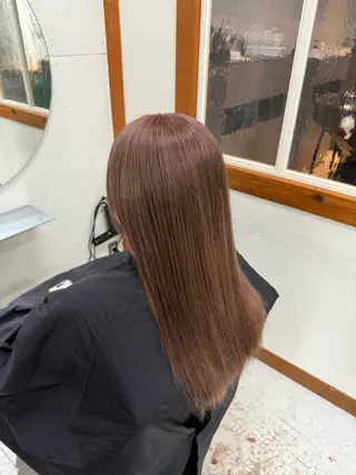 ロング カラー 佐々木 里紗のヘアスタイル