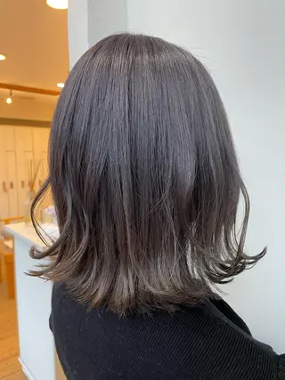 ミディアム kuschel モリオカのヘアスタイル