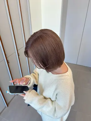ミディアム 柔らかいカラー🎀 rinaのヘアスタイル