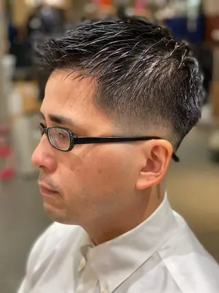 メンズ unopulir 景山　凌のヘアスタイル