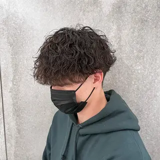 ショート パーマ メンズ 瀧野 翔吾【メンズ特化】のヘアスタイル