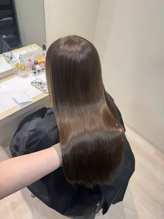 ロング mina .のヘアスタイル