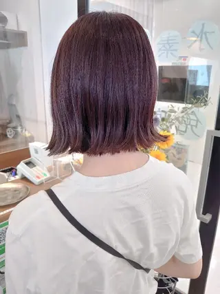 カラー ショート 髪質改善/ブリーチ 田代 龍我のヘアスタイル