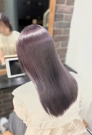 セミロング 艶髪ハイトーン🌙 /RINOのヘアスタイル