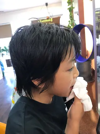 ショート キッズ 桧山 真のヘアスタイル