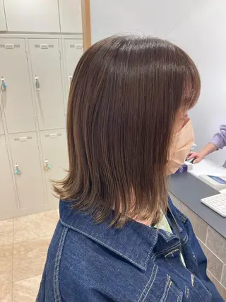 ミディアム cyan SANAMIのヘアスタイル