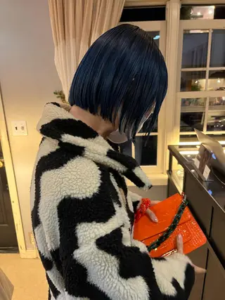 ショート カラー eri kinjoのヘアスタイル
