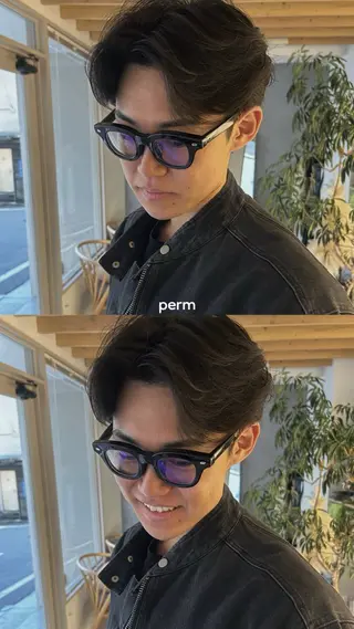 パーマ ayu omochaのヘアスタイル