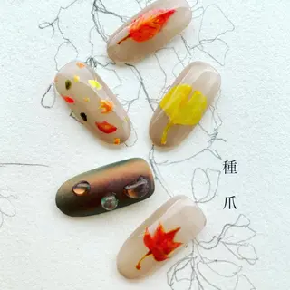 ネイル 種爪 たねつめのネイルデザイン