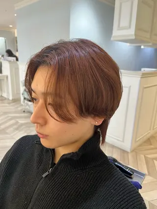 カラー メンズ レイヤー/透明感 カラー💙koukiのヘアスタイル