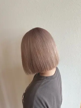 ミディアム カラー 艶髪カラー/髪質改善 細貝 舞利のヘアスタイル