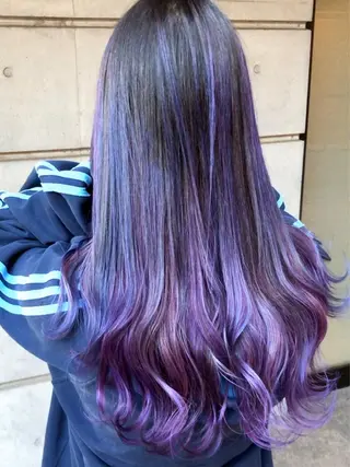 ロング 溝口 和也のヘアスタイル