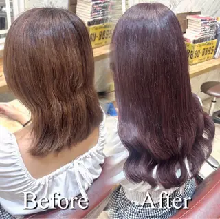 ミディアム カラー 絶対可愛い宣言💝横 浜エクステみさき🪄のヘアスタイル