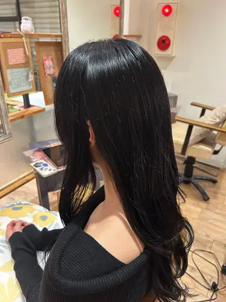 ロング カラー えのはら まおのヘアスタイル