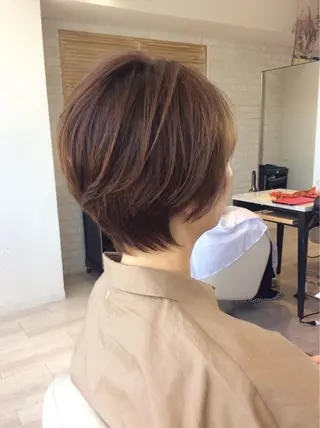 ショート カラー 金子 富士のヘアスタイル