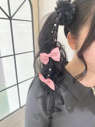 ヘアアレンジ uros.中目黒 moekaのヘアスタイル