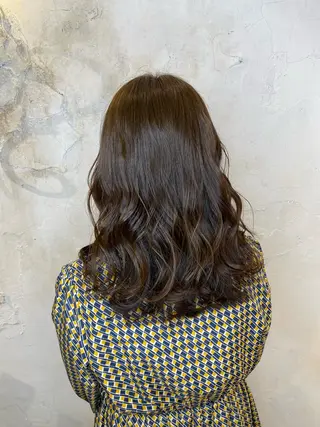 ミディアム カラー 【透明感カラー】 harunaのヘアスタイル