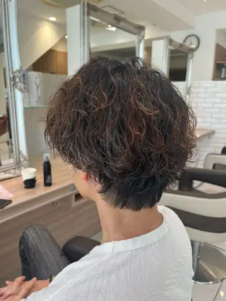 パーマ メンズ 絶対垢抜ける メンズパーマ臼井優人のヘアスタイル