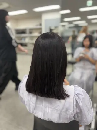 セミロング カラー ヘアアレンジ 韓国メンズヘア 🪽maika🪽のヘアスタイル