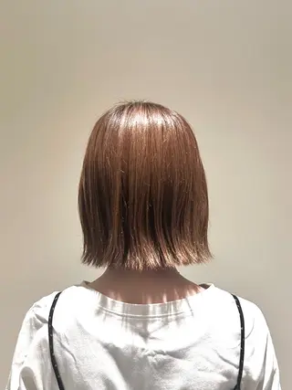 ミディアム こがねざわみさき 🦭透明感カラーのヘアスタイル