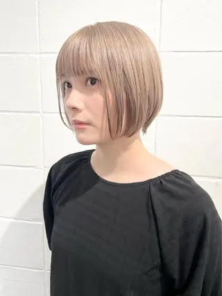 ミディアム カラー HARU//原宿🤍 リピート率NO.1のヘアスタイル