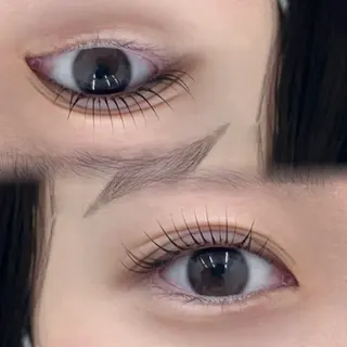 マツエク・マツパ SLEEPbyRe Konomiのマツエク・マツパデザイン