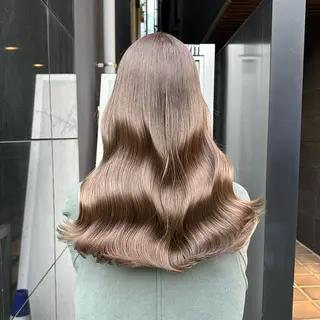 ロング カラー 山内 直英のヘアスタイル