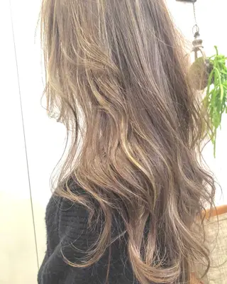 セミロング カラー ヘアアレンジ レイヤーカット/ 田中 しょうのヘアスタイル