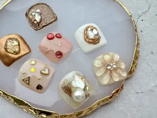 ネイル joie ange ひめののネイルデザイン