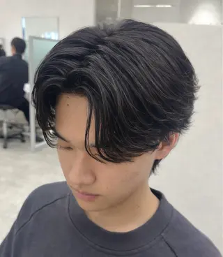 ショート パーマ メンズ 加藤拓海 /モデル募集中のヘアスタイル