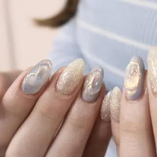 ネイル tulle【チュール 】HIKARIのネイルデザイン