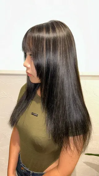 ロング Soleil所属・平井 咲紀のヘアスタイル