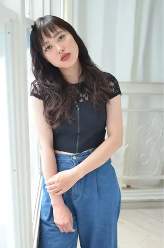 ロング HEARTS和田 ひかりのヘアスタイル