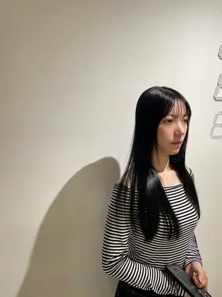 ロング 🌫️縮毛矯正/髪質 改善/ゆずる🌫️のヘアスタイル