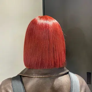 ショート カラー satone 🩵のヘアスタイル
