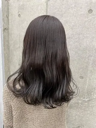 ロング カラー すぐ巻ける縮毛矯正 🍀勝倉　麗のヘアスタイル