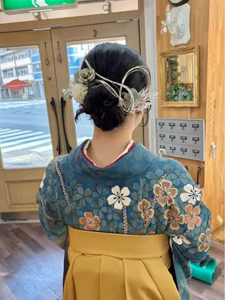 ロング ヘアアレンジ miku ヘアセット/着付けのヘアスタイル