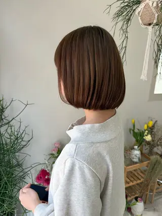 ミディアム カラー 🌷花屋併設サロン 荘司まゆり🌷のヘアスタイル