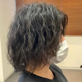 ショート パーマ メンズ メンズ特化美容師/ 藤戸 椋のヘアスタイル