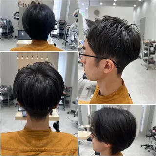 メンズ SOYON栄 山下麻央のヘアスタイル
