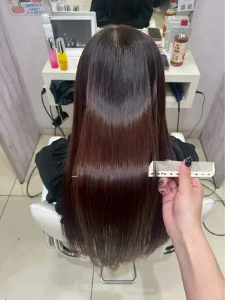 ロング [髪質改善カラー] 佐藤唯花🦋のヘアスタイル