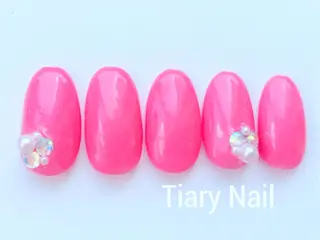 ネイル 💗🪽Tiary Nail🪽💗のネイルデザイン