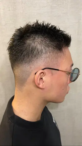 ショート メンズ 完全個室マンツーマン メンズサロン草野貴樹のヘアスタイル