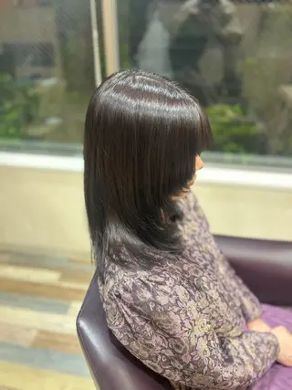 セミロング 下澤 天音のヘアスタイル