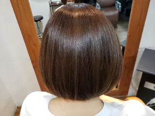 ミディアム カラー 長岡 健一のヘアスタイル