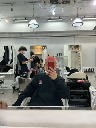 ショート カラー メンズ メンズ専門美容師店長 💈高橋和真💈のヘアスタイル