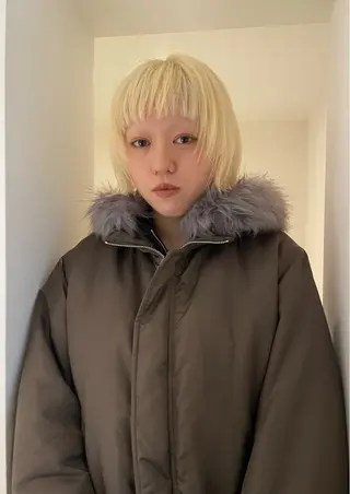 ショート カラー chiharu ボブ/レイヤーのヘアスタイル