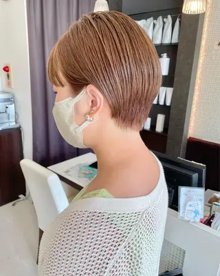 ショート 武田 清久のヘアスタイル