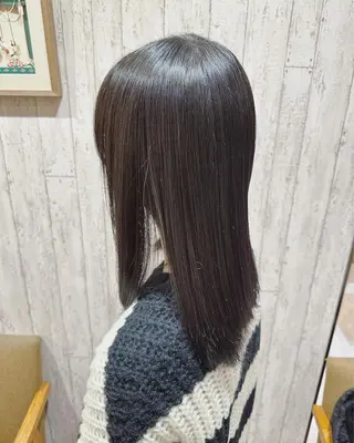 ロング カラー 髪質改善 すずきひじりのヘアスタイル