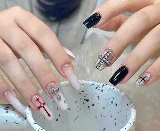 ネイル By moonネイル 🌷ワンホン/韓国風のネイルデザイン